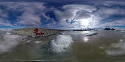 VR体验 冰川冲浪