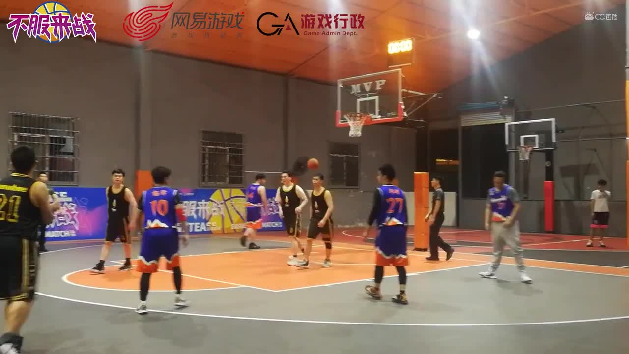 不服来战--2020广州网易篮球赛精彩集锦（第五周）