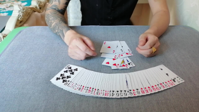 扑克牌技 基本功洗牌技巧 洗牌技巧视频教学