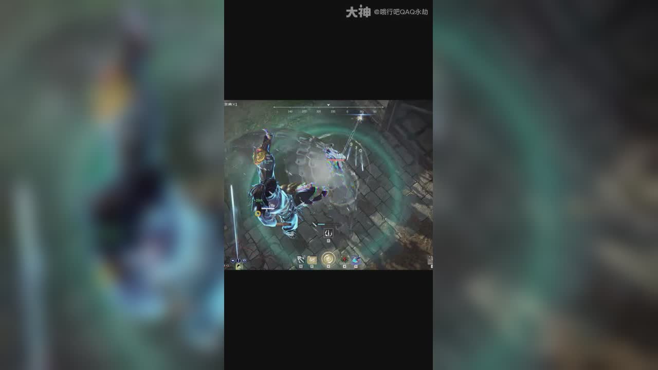 答案是抓闪和蓝顶_来自大神永劫无间圈子_哦行吧qaq永劫