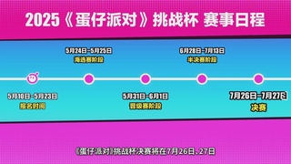 《蛋仔派对》挑战杯