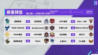 战队超级联赛25-26夏季赛