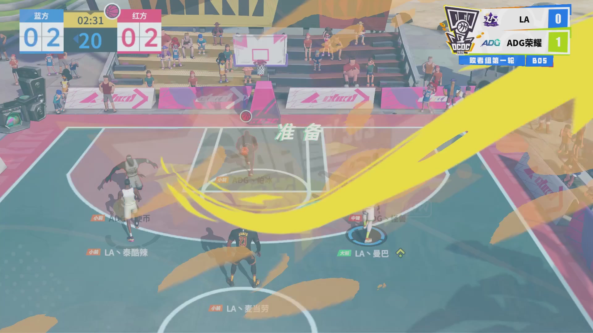 全明星街球派对赛事