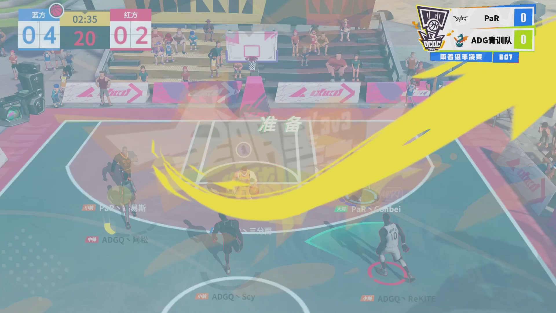 全明星街球派对赛事