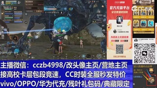 直播回放，购买CC时装请加V