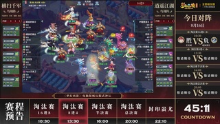 畅玩服武神坛第2联淘汰赛