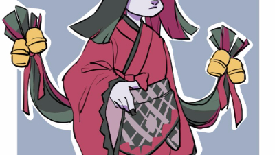 抽象画来自座敷童子的遥望