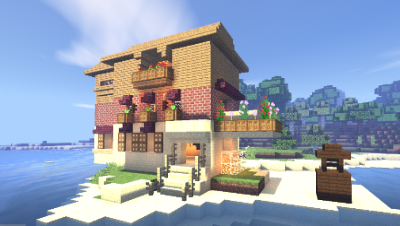 【兔子】欧风小别墅建筑教程