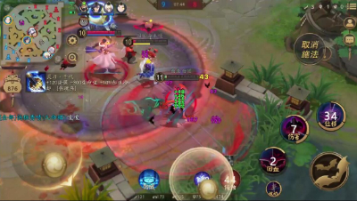 《决战平安京》电光火石之间，吸血姬1V3丝血反杀三人