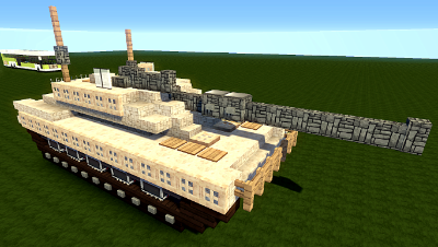 我的世界载具教程 - 坦克