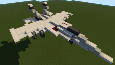 我的世界载具教程 - 战斗机