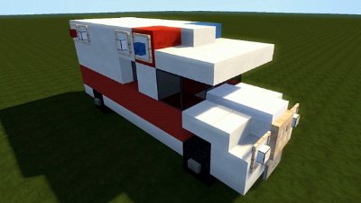 我的世界载具教程 - 救护车