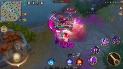 《决战平安京》三名彪形大汉围堵孟婆，滴滴撞人绝地反杀