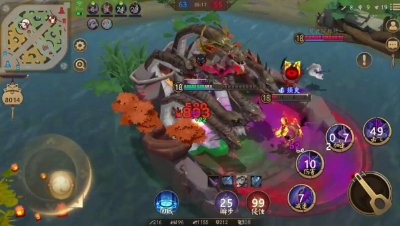 《决战平安京》牙牙屁里下毒抢大蛇，孟婆滴滴撞人神助攻