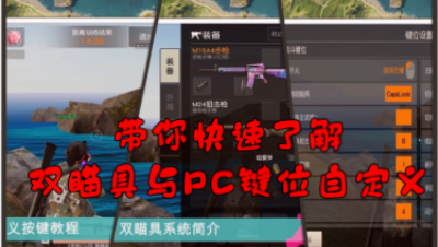 【荒野新兵营】第二期：双瞄具系统简介与PC版自定义按键教程快速评测