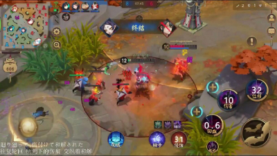 《决战平安京》竹子抓人惨送双杀，吸血姬真乃上单一霸也