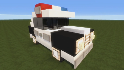 我的世界载具教程 - 警车