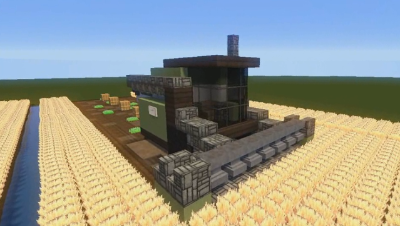 我的世界载具教程 - 收割机