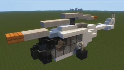 我的世界载具教程 - 直升机