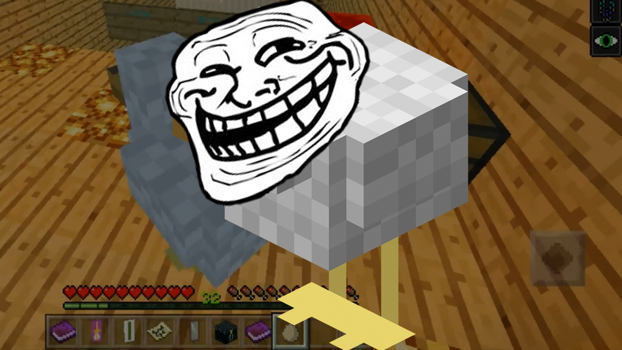 MC变成一只鸡来跑酷解密！最后手机还差点崩溃？