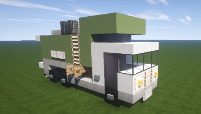 我的世界载具教程 - 垃圾车