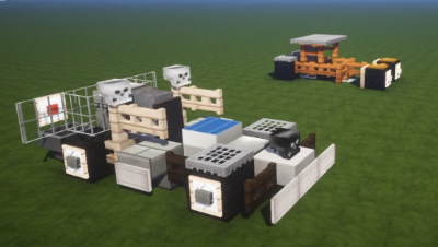 我的世界载具教程 - 沙地赛车