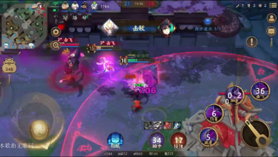 《决战平安京》孟婆越四塔拿三杀，敌方的防御塔都惊呆了