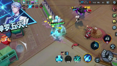 《非人学园》太白差点两次五杀，.这个游戏叫做太白学院