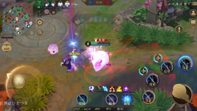 《决战平安京》皮皮荒大战嘤嘤罗，笑到最后的果然还是我