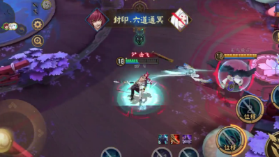 《决战平安京》百鬼奕六杀骚夜叉，21杀体操王子器械表演