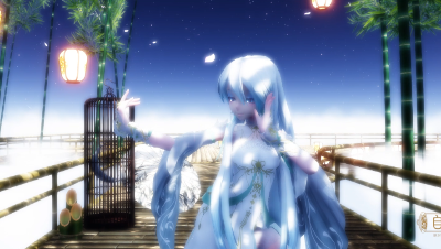 【逆水寒】[自在门]MMD言和扮装素问白夜拂雪美极了—倾杯，岁月悠悠不染我衣袖