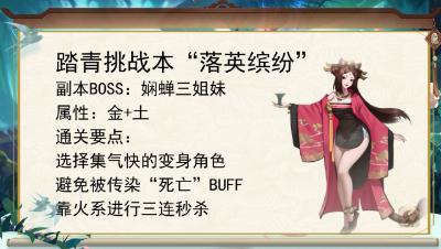 踏青挑战本娴蝉全破攻略【神都夜行录】