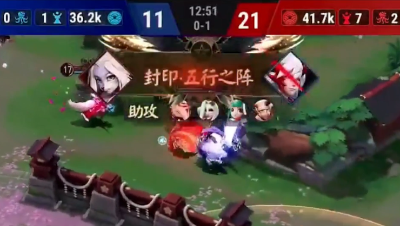 OPL新赛季揭幕战，OG战队Ninja白狼怒拿五杀！