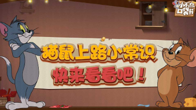 小不点口袋书1，猫鼠上路小常识 快来看看吧