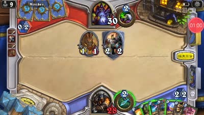 炉石传说:猎人虐术士松松的