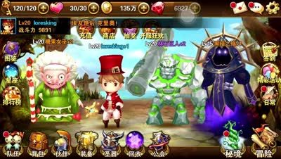 【童话C视频】小K解说，越战3星通关副本