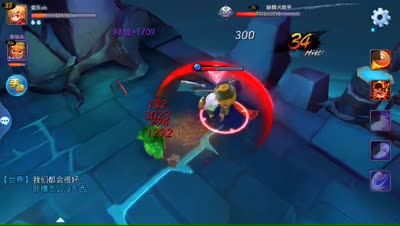 紫乐：北溟战地初战对战boss走位很重要