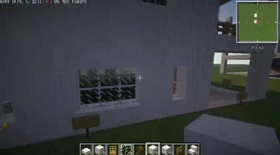 石总：我的世界石英小别墅建筑教程