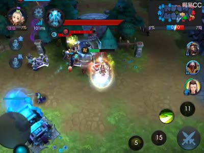 【乱斗C视频】全屏支援观音3v3极限翻盘