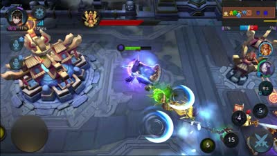 【乱斗C视频】DK：龙王视角，肉盾与辅助结合助队友超神