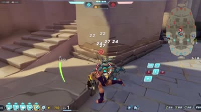 DK：栋，超强打击感！这斗鱼主播真耐揍啊！