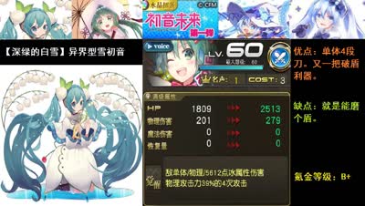 【小臣乖离】冰雪旋律-雪初音第一弹蛋池前瞻评测