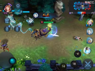 【乱斗C视频】3V3龙王携新时装统领实战