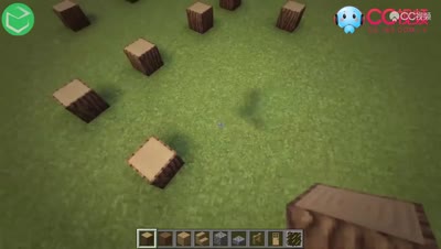 我的世界新手建筑教程：新手生存向小屋的制作3