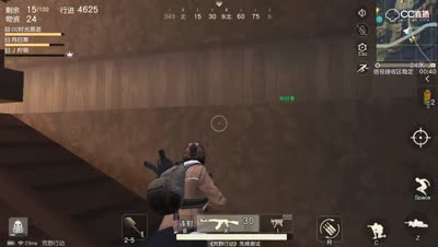 LYB养成记：八倍镜M4单点1V3次鸡
