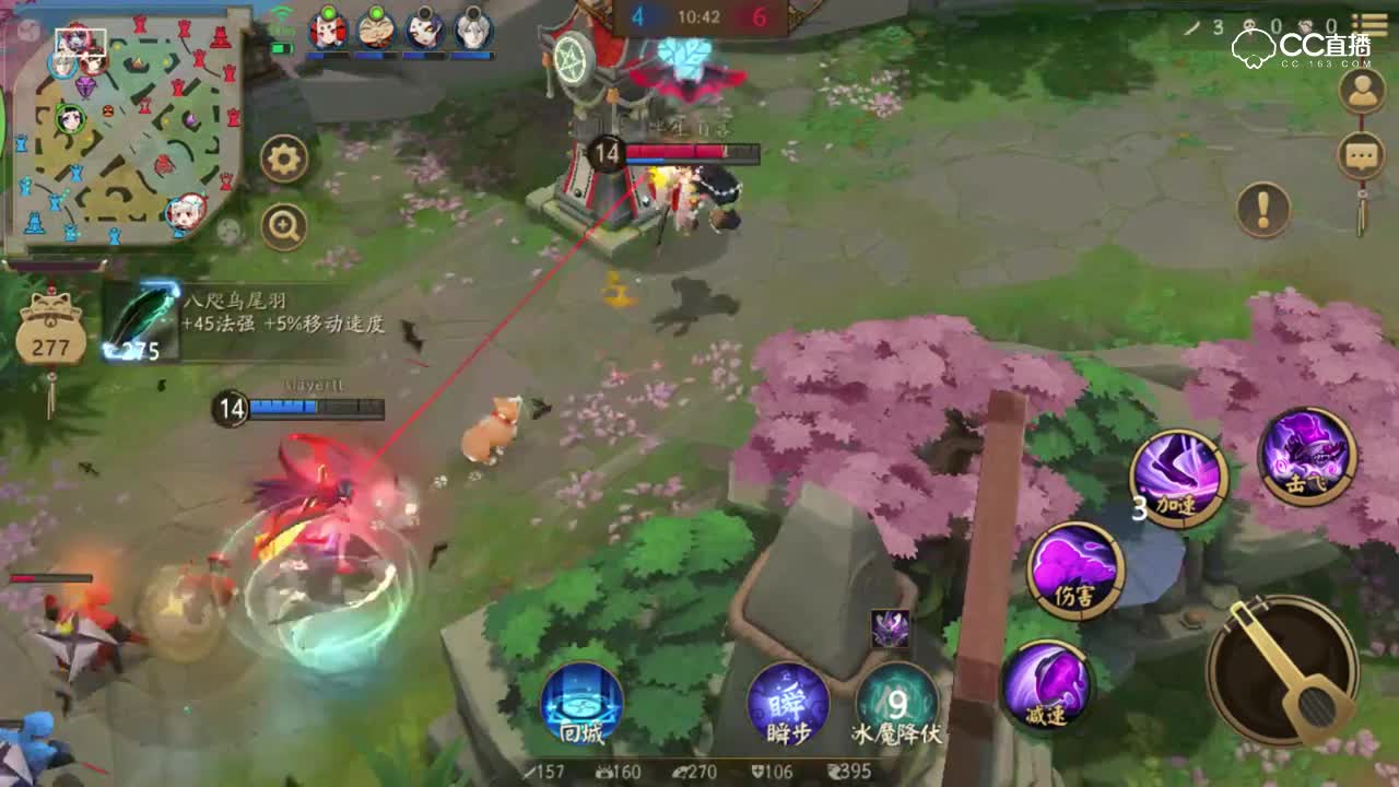 《决战平安京》孟婆：没油了撞不死？闪现牙牙放屁熏死