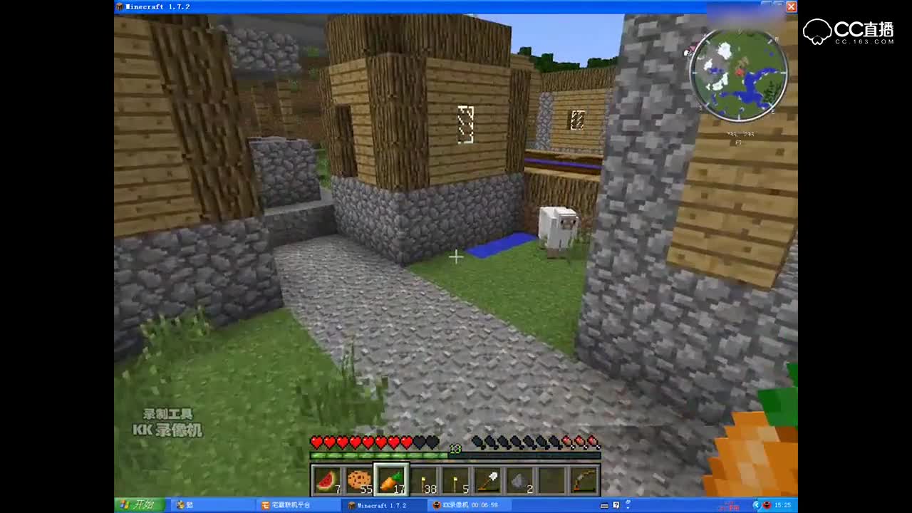 坤少解说我的世界视频，小小生存【EP.6】找到马了！！！