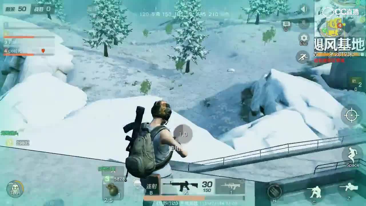 冰雪中的基地：时光带你参观飓风基地，看直升机！