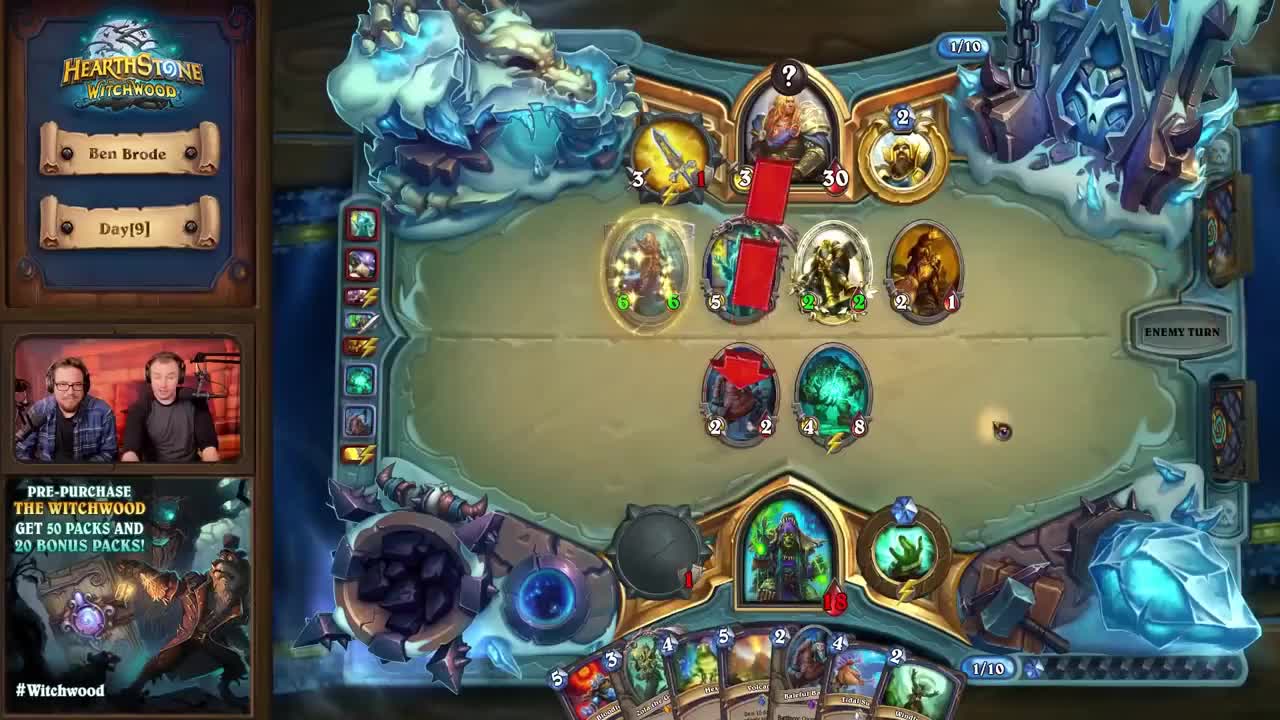 《炉石传说》女巫森林新卡+演示