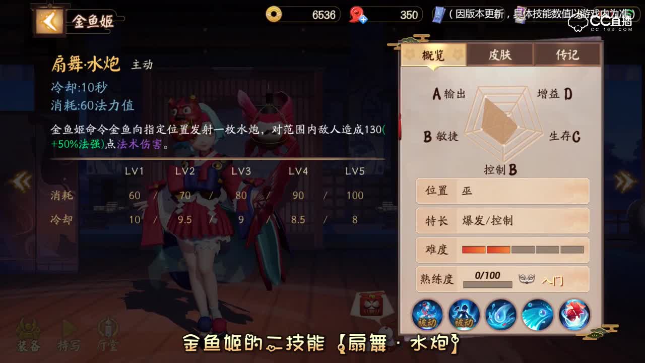 金鱼姬-扇舞水炮